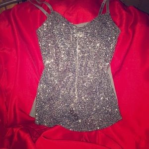 Versatile Sequin top